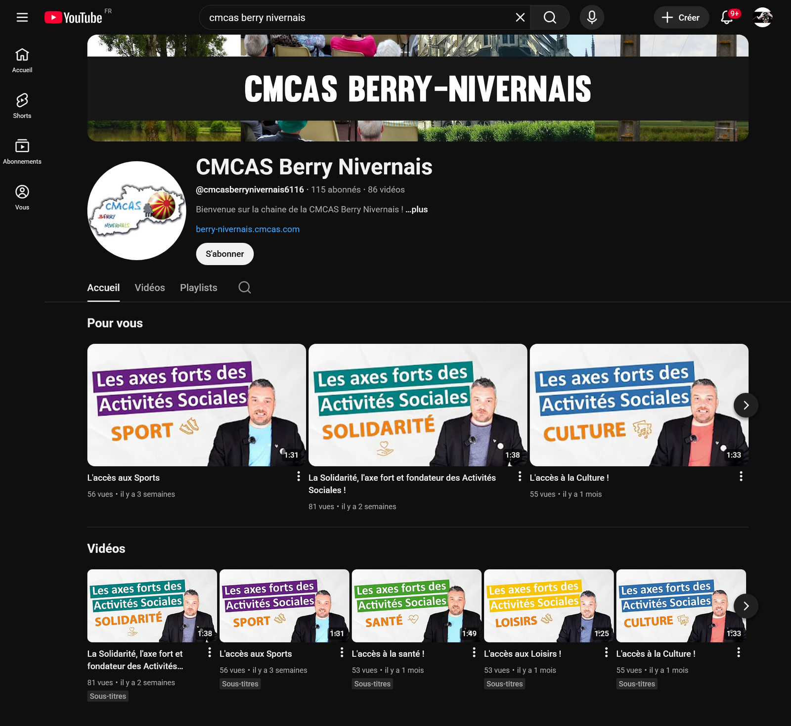 CMCAS — screenshot 2025 11 17 at 15 53 24 403 cmcas berry nivernais youtube