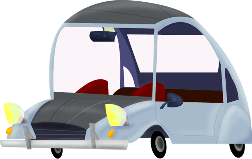 Travaux personnels — voiture03 blue